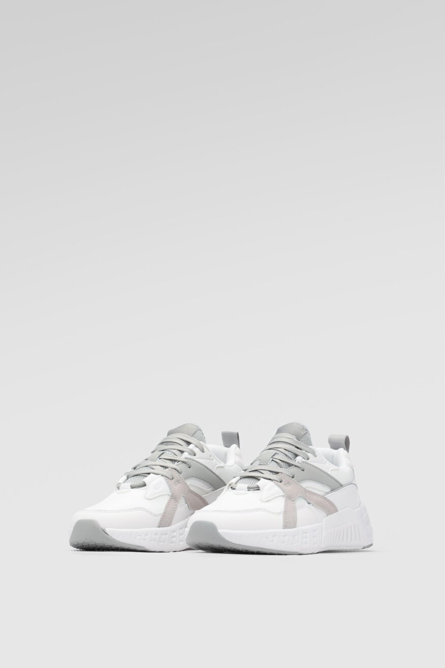 
                Sprandi - Obuwie sportowe pastelowe białe - 5903698462141