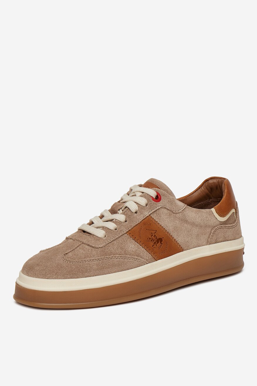 Sneakerși Beverly Hills Polo Club BEJ - 5906751106754