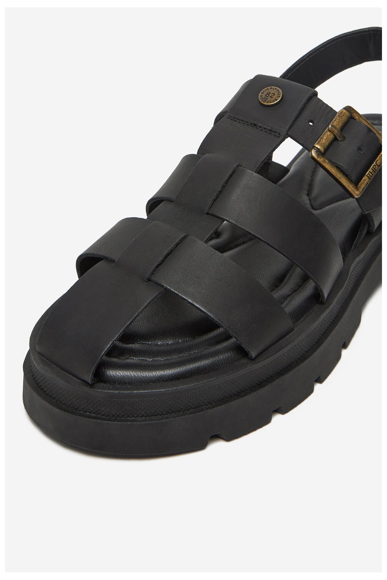 Sandały Beverly Hills Polo Club WI34-HARPER-02 Czarny