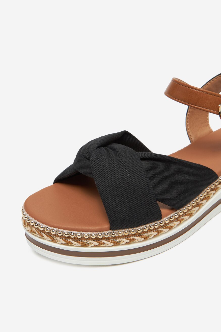 Sandale Clara Barson NEGRU - 5904862310572