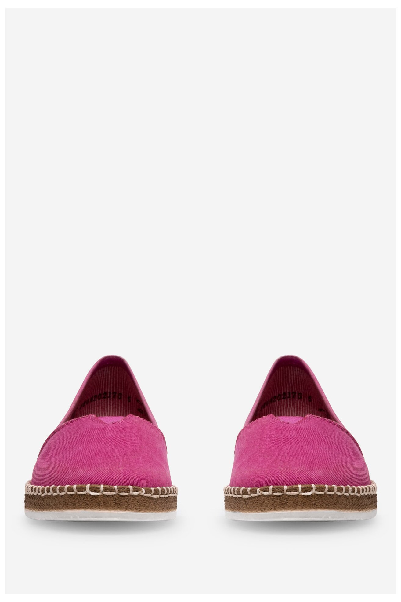 Espadryle Rieker M2278-31 Różowy ciemny