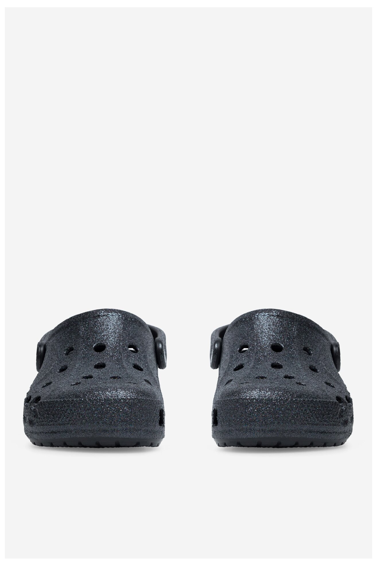 Klapki basenowe Crocs BAYA GLITTER CLOG 205925-001 Czarny