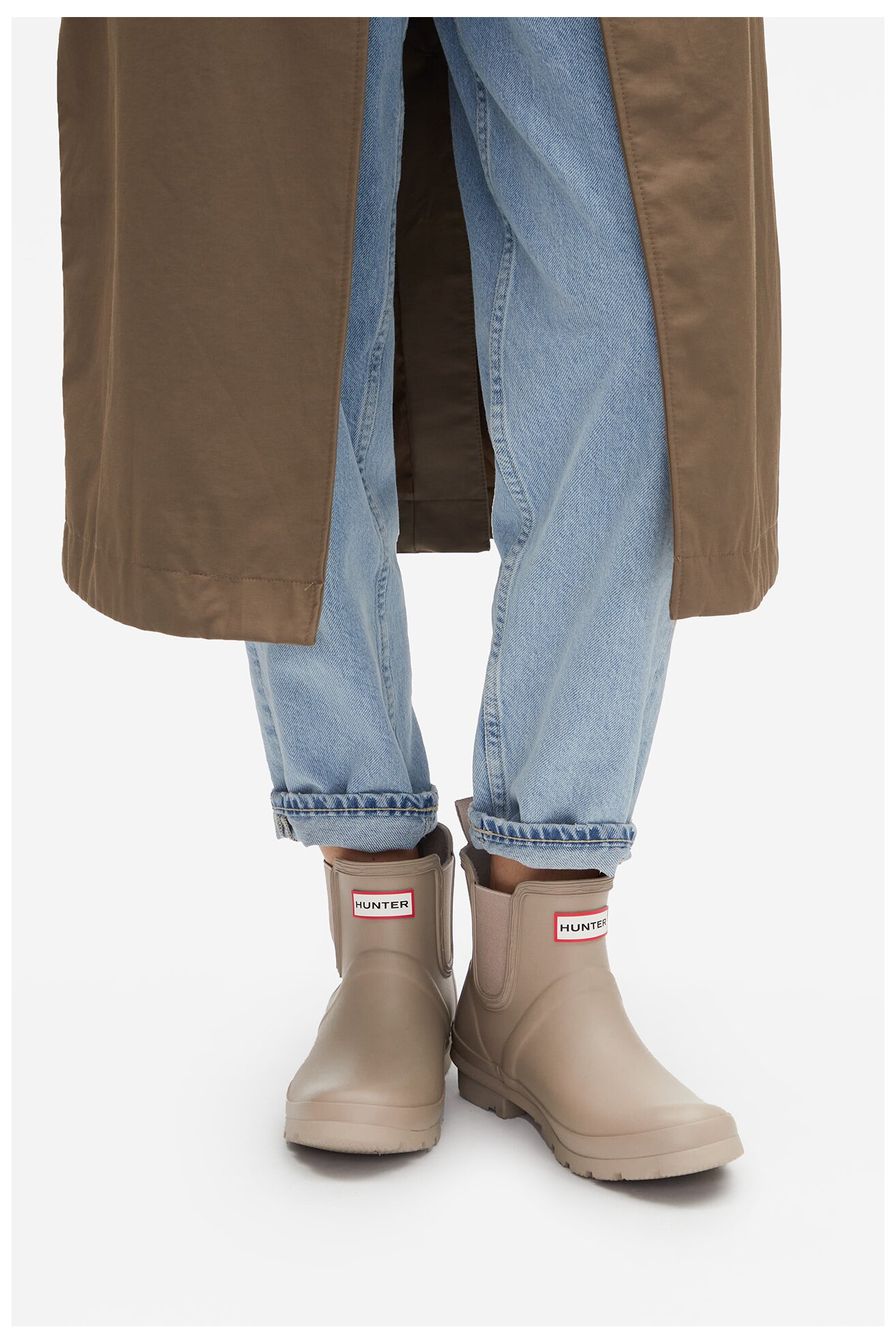 Gumene čizme HUNTER HFW-001 SVETLO BRAON