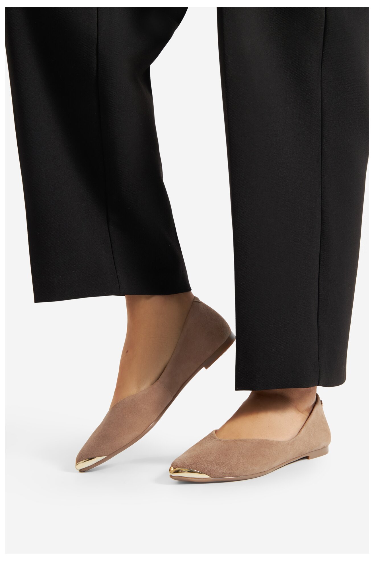 Baleriny Lasocki RST-NOEL-36 Beżowy ciemny