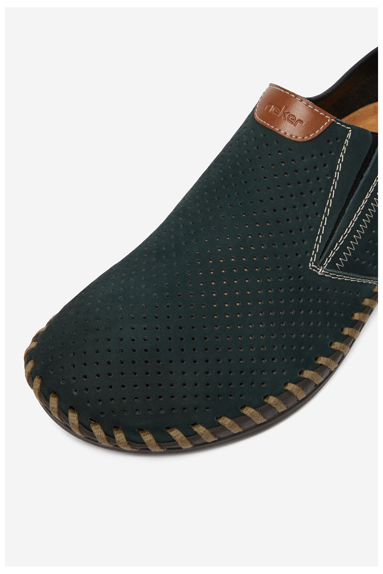 Половинки обувки Rieker CEO-B2465-14 КОБАЛТОВО СИНЬО