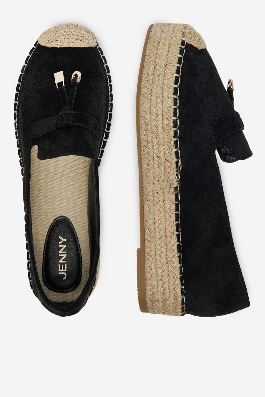 Espadrilky Jenny ČERNÁ - 5904862314846
