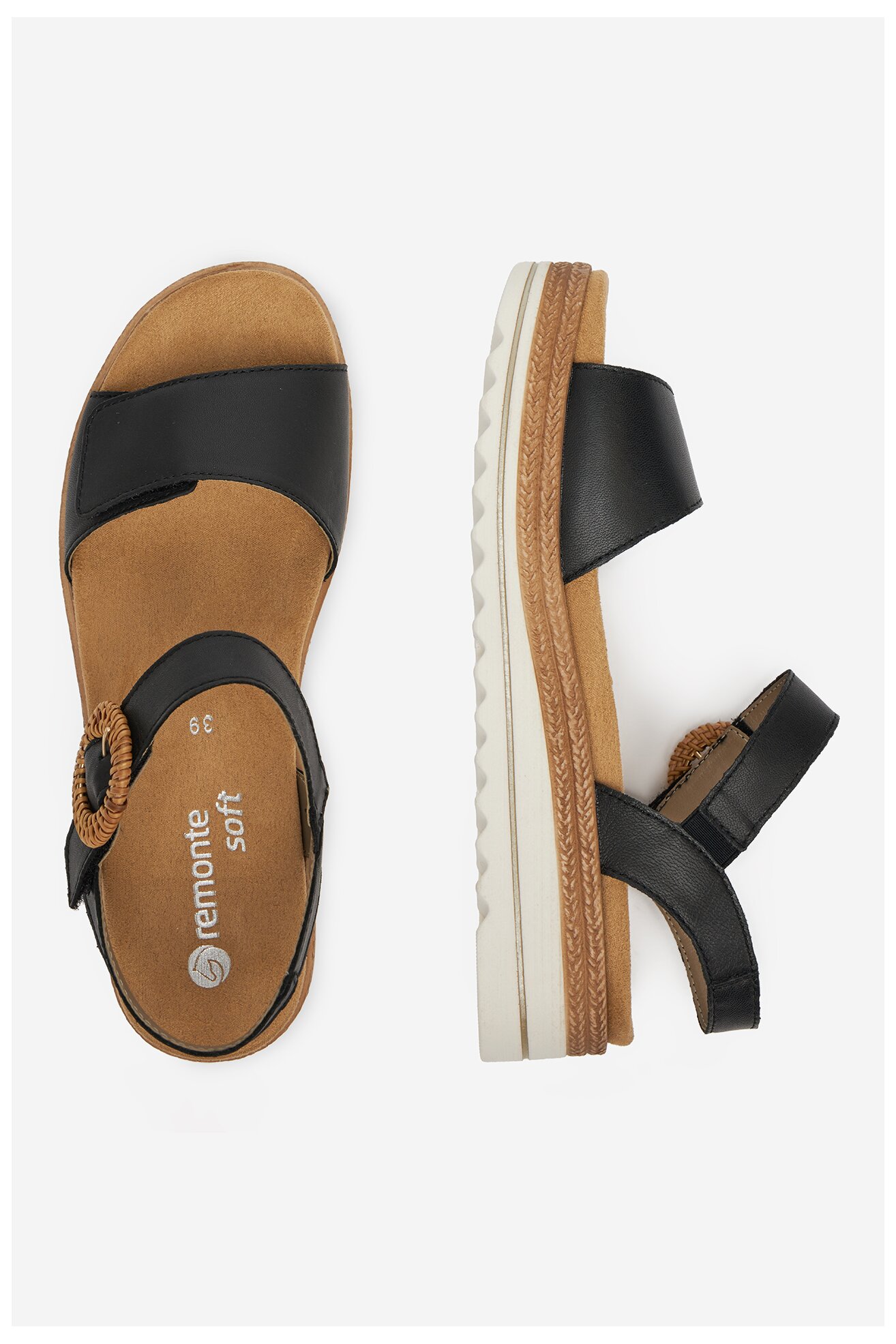 Sandale Remonte D0Q52-00 NEGRU