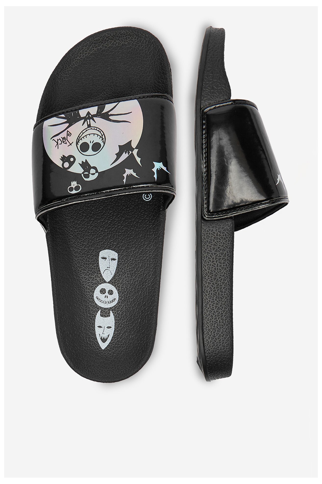 Klapki basenowe NIGHTMARE BEFORE CHRISTMAS CEO-AW25-355DNBC Czarny