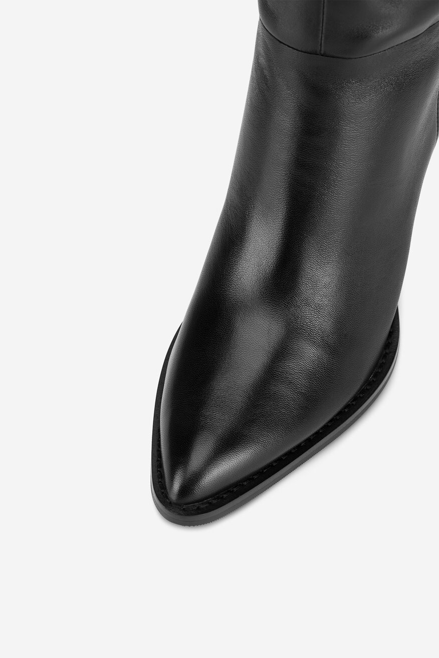 Gino Rossi - Kozaki skórzane - 5905588872795