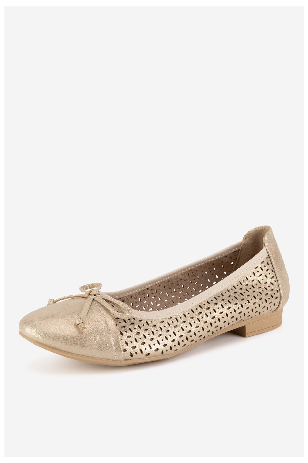 Baleríny Clara Barson WS2055-15 ZLATÁ