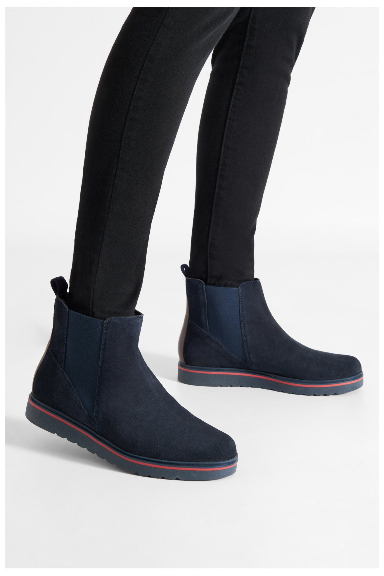 Kotníková obuv Lasocki WI16-DADA-03 TMAVĚ MODRÁ