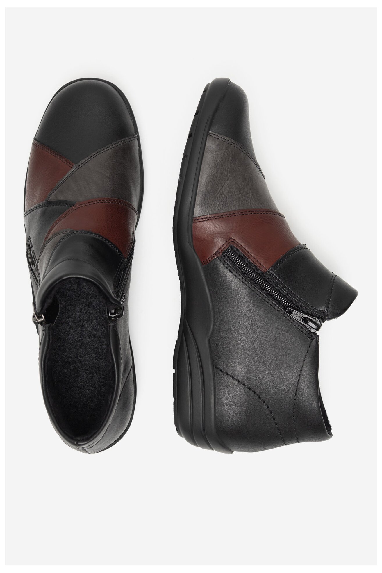 Botki Remonte R7674-02 Czarny