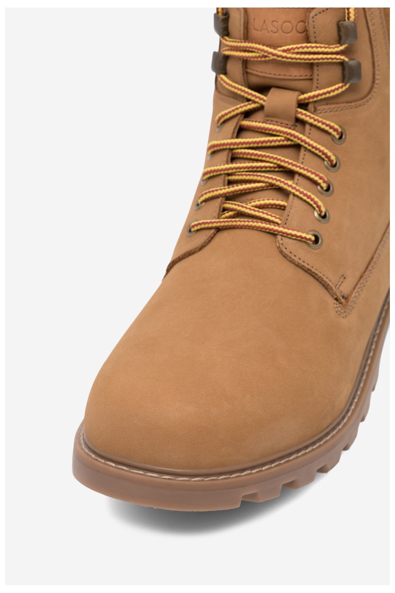 Šněrovací vyšší obuv Lasocki MANITOU-04BIG MI25 TMAVĚ BÉŽOVÁ