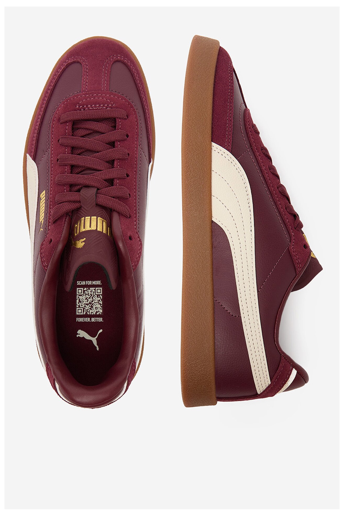 Sportska obuća Puma CLUB II ERA 39744748 BORDO