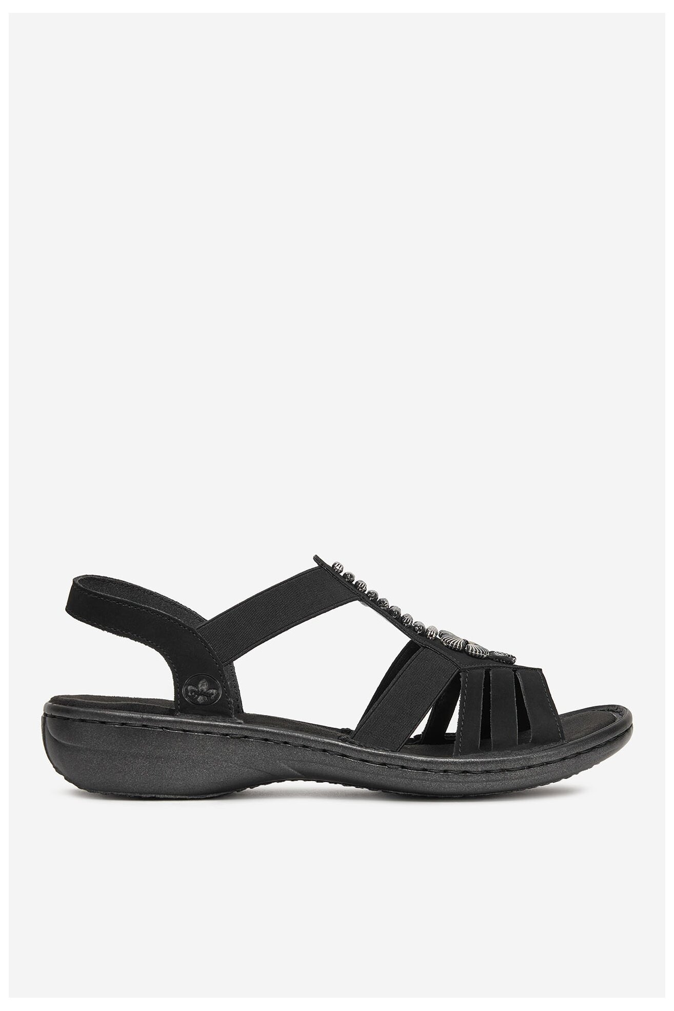 Sandały Rieker 60806-00 Czarny