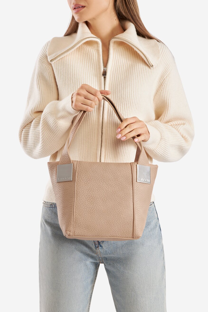 Дамска чанта Lasocki БЕЖОВ - 5905588832201