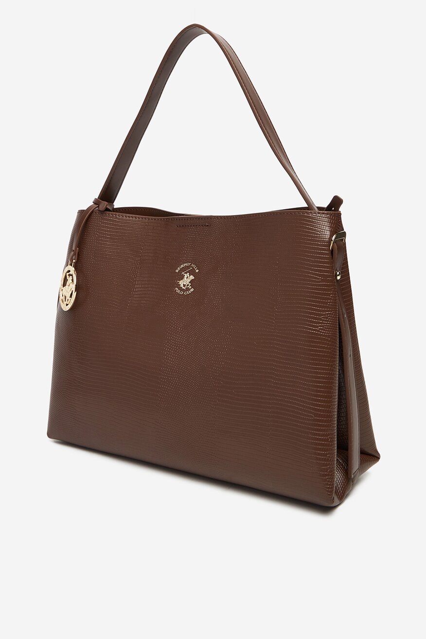 
                Kézitáska Beverly Hills Polo Club BARNA - 5906751253113