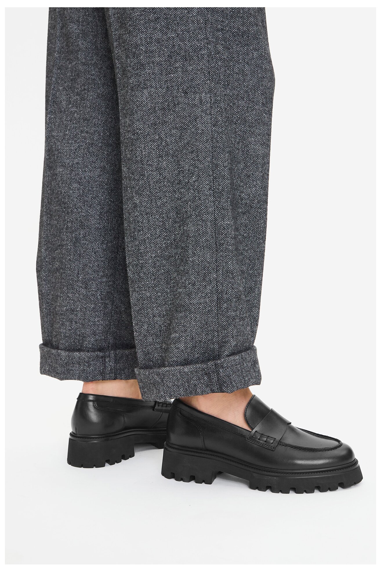 Mocasini Badura C-AYA-25050PBA NEGRU