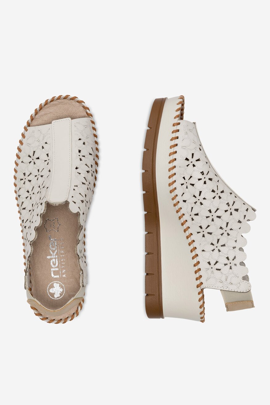 
                Rieker - Sandały na koturnie - 2230056249834