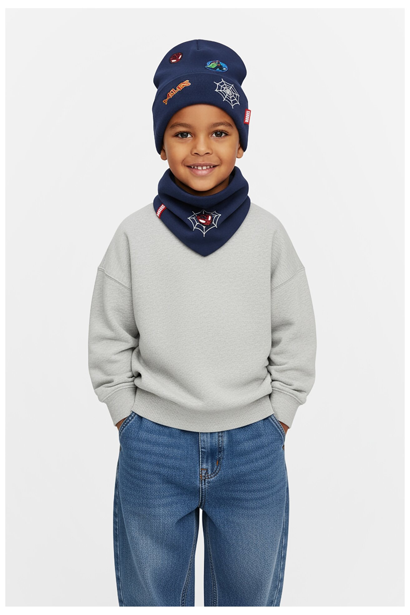 Детски комплект Spider-Man CEO-ACCCS-AW25-113SPRMV КОБАЛТОВО СИНЬО