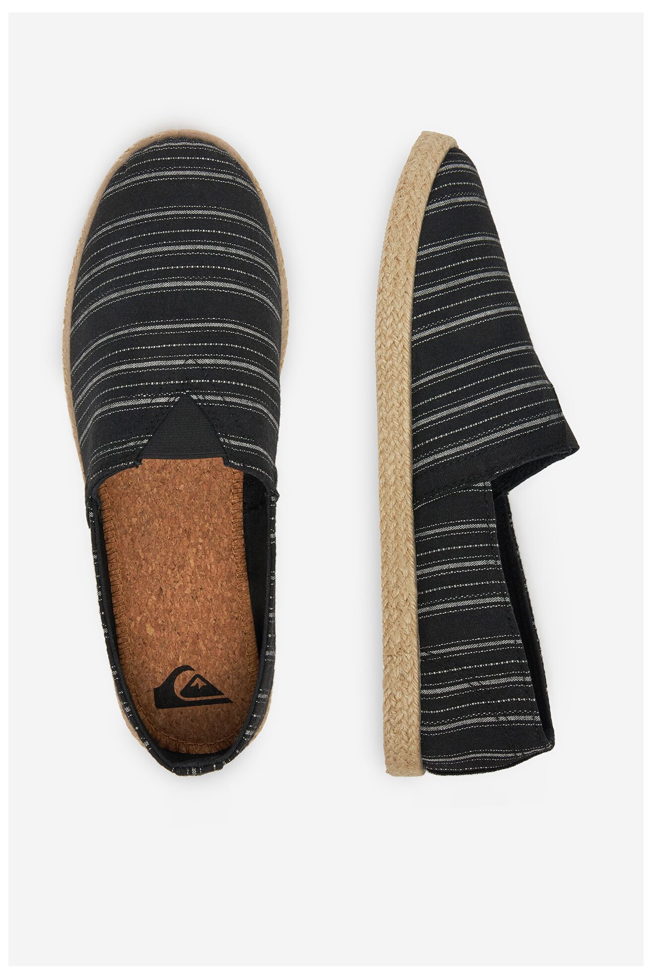 Espadrille QUIKSILVER WAVESTRIDE-01 FEKETE