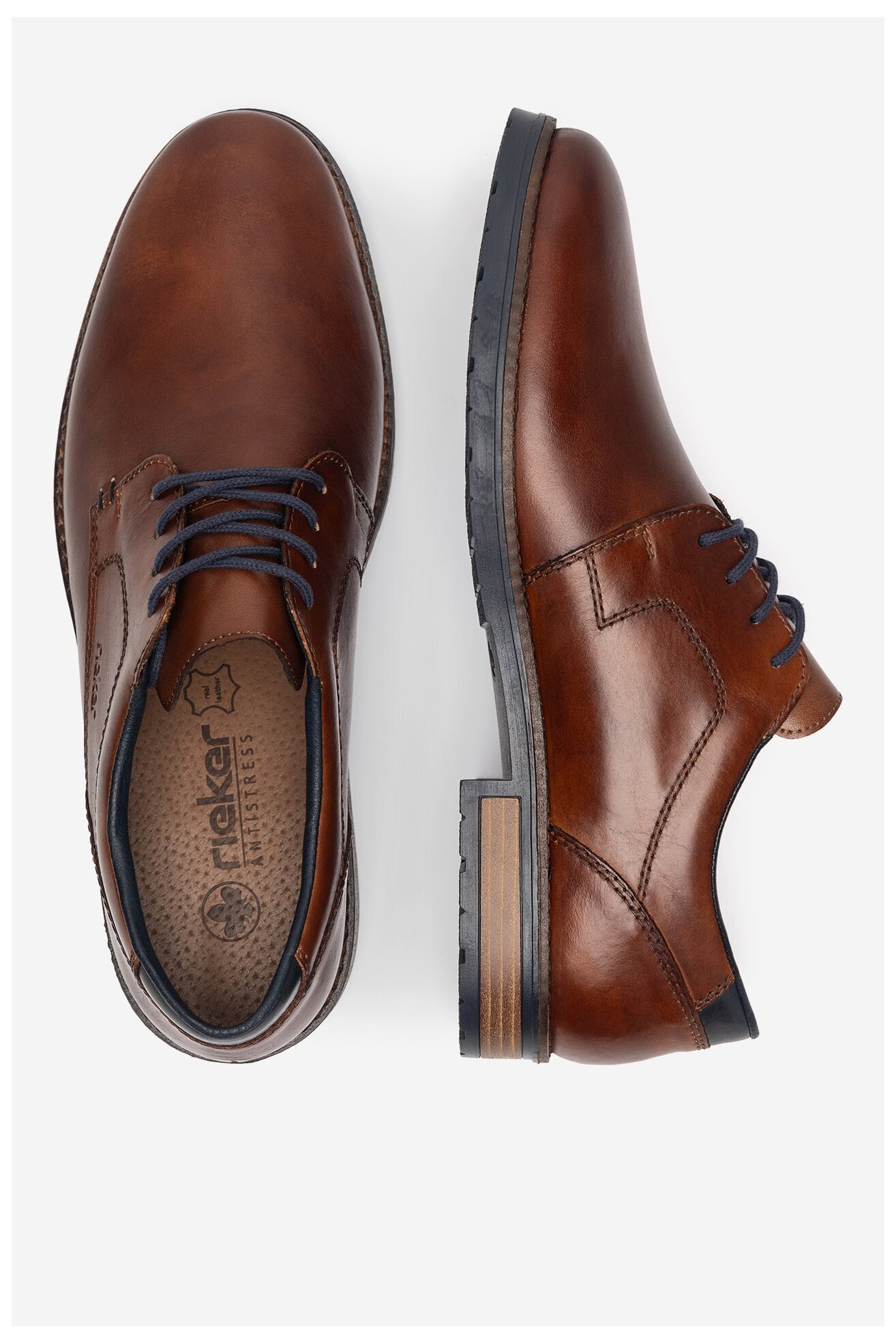 Половинки обувки Rieker 14602-24 КАФЯВ