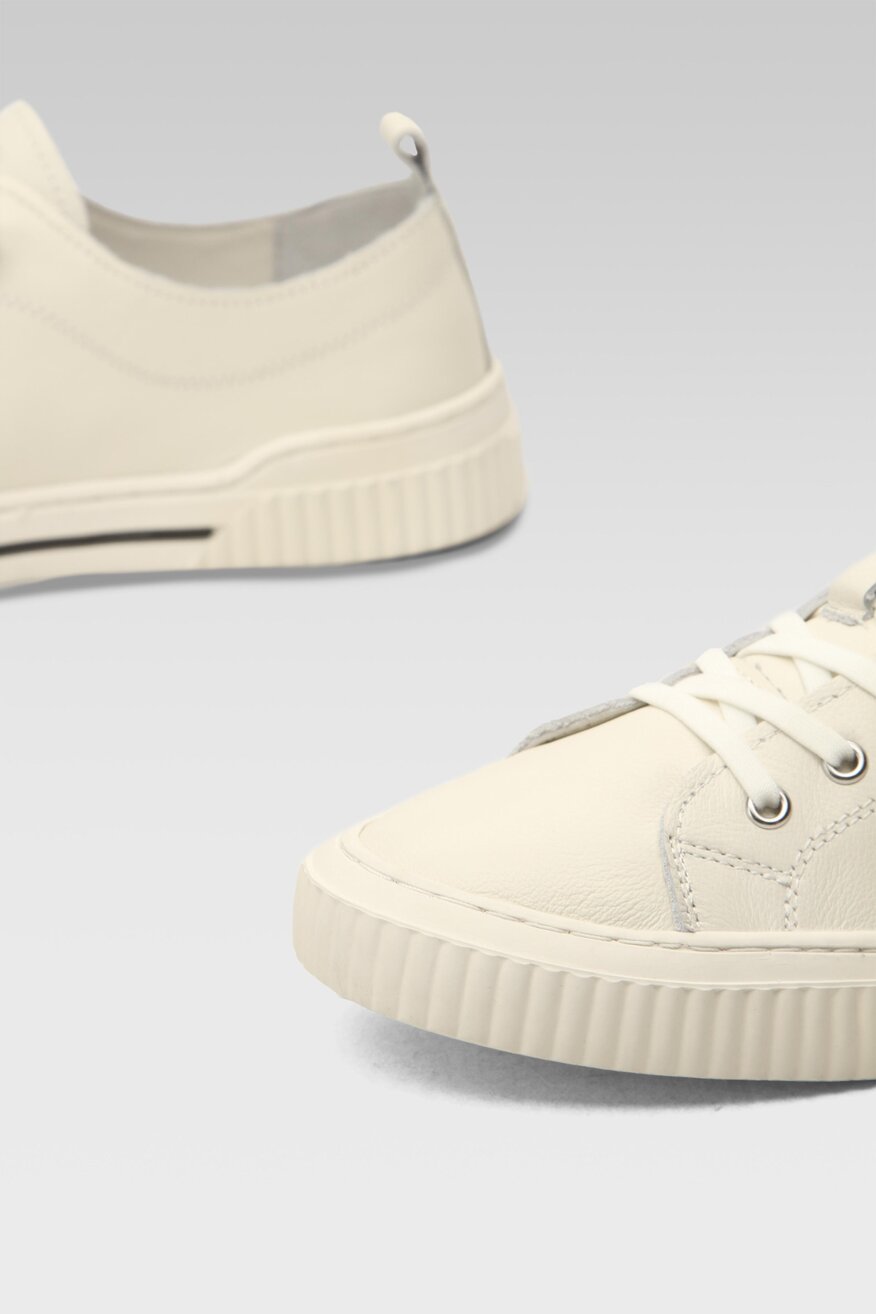 
                Gino Rossi - Skórzane trampki pastelowe - 5904248706852