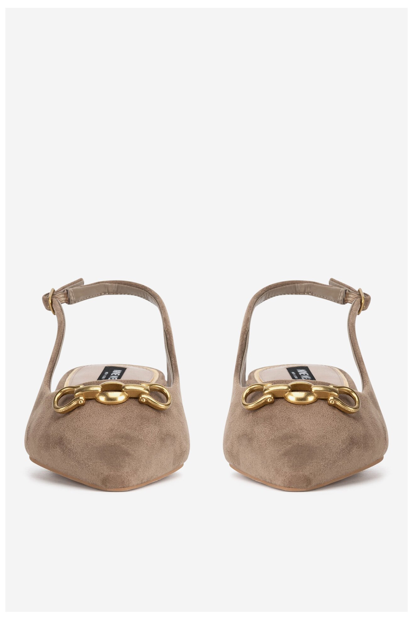 Baleriny NINE WEST WFA2991-1 Beżowy ciemny