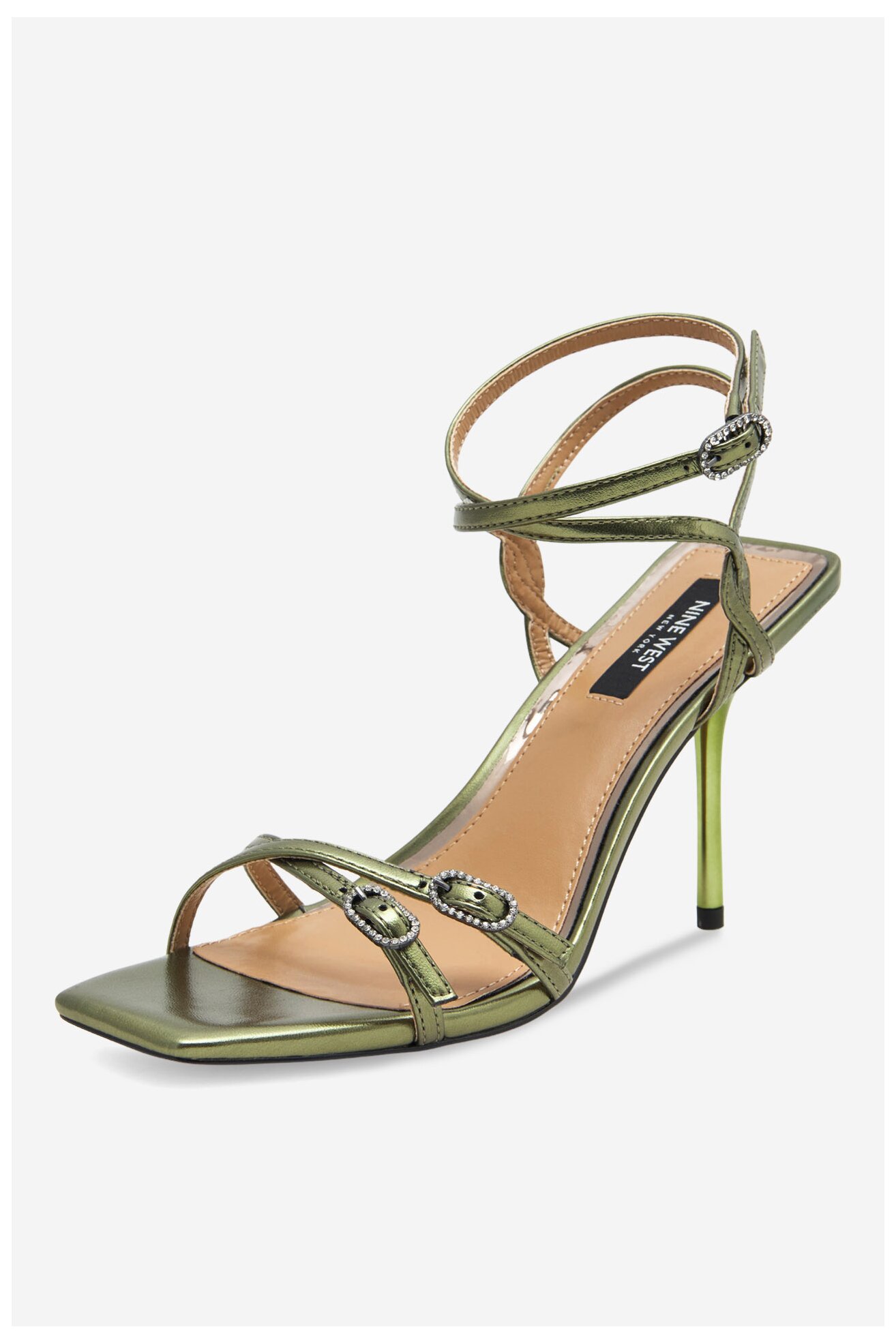 Sandały NINE WEST ZL23014CC Zielony