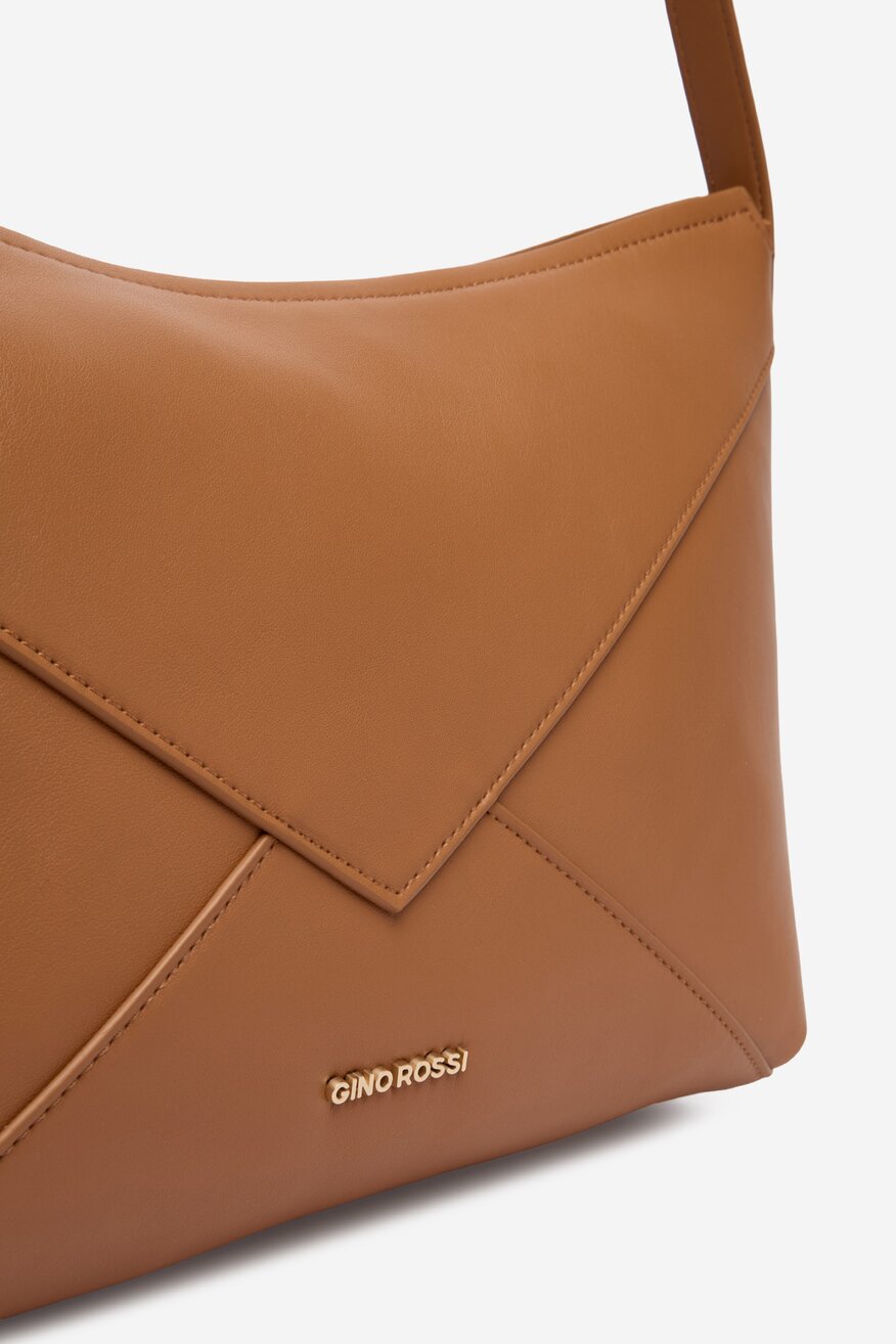 
                Дамска чанта Gino Rossi КАМЕЛ - 5906751623039