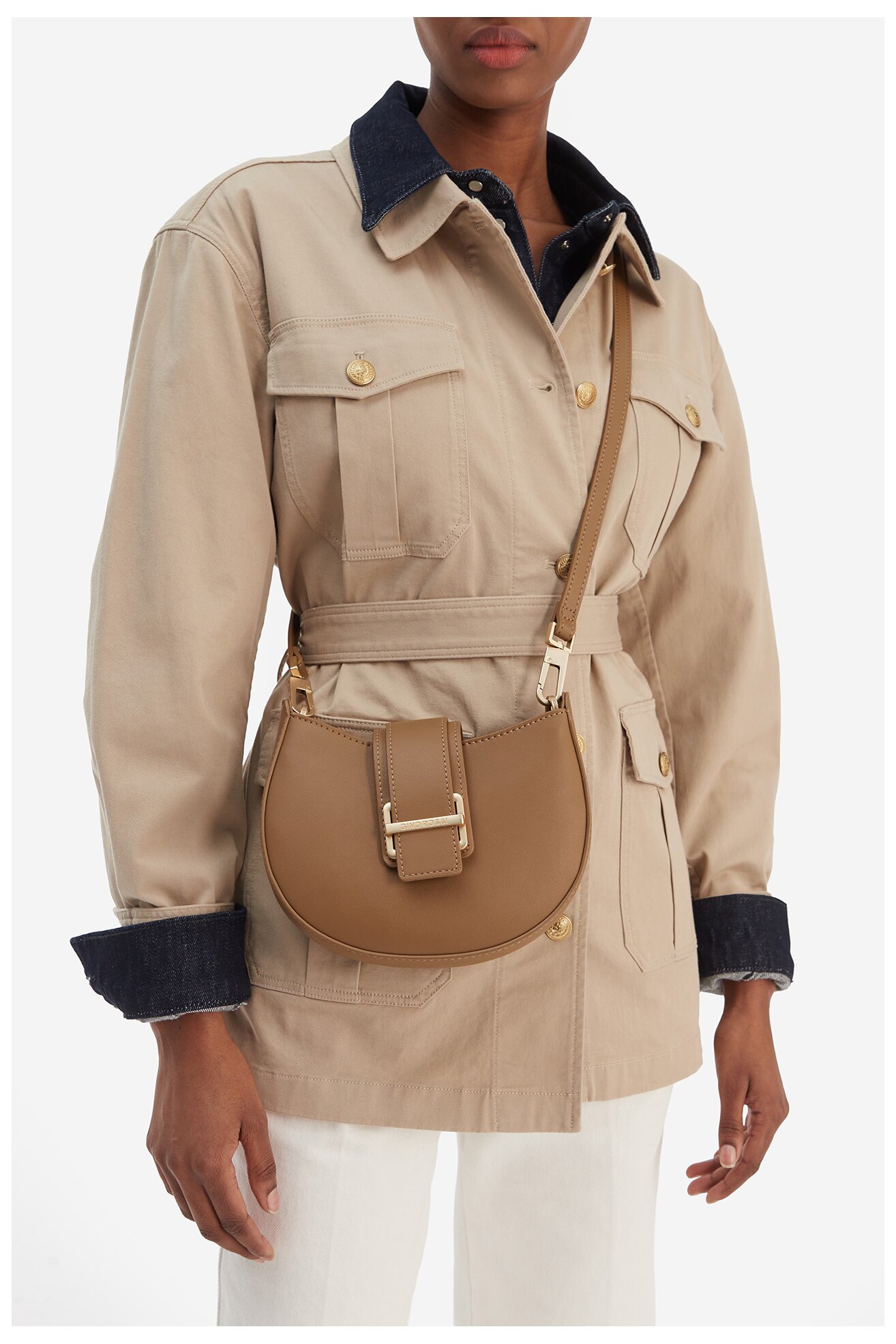 Torebka Gino Rossi C-1-3 Brązowy