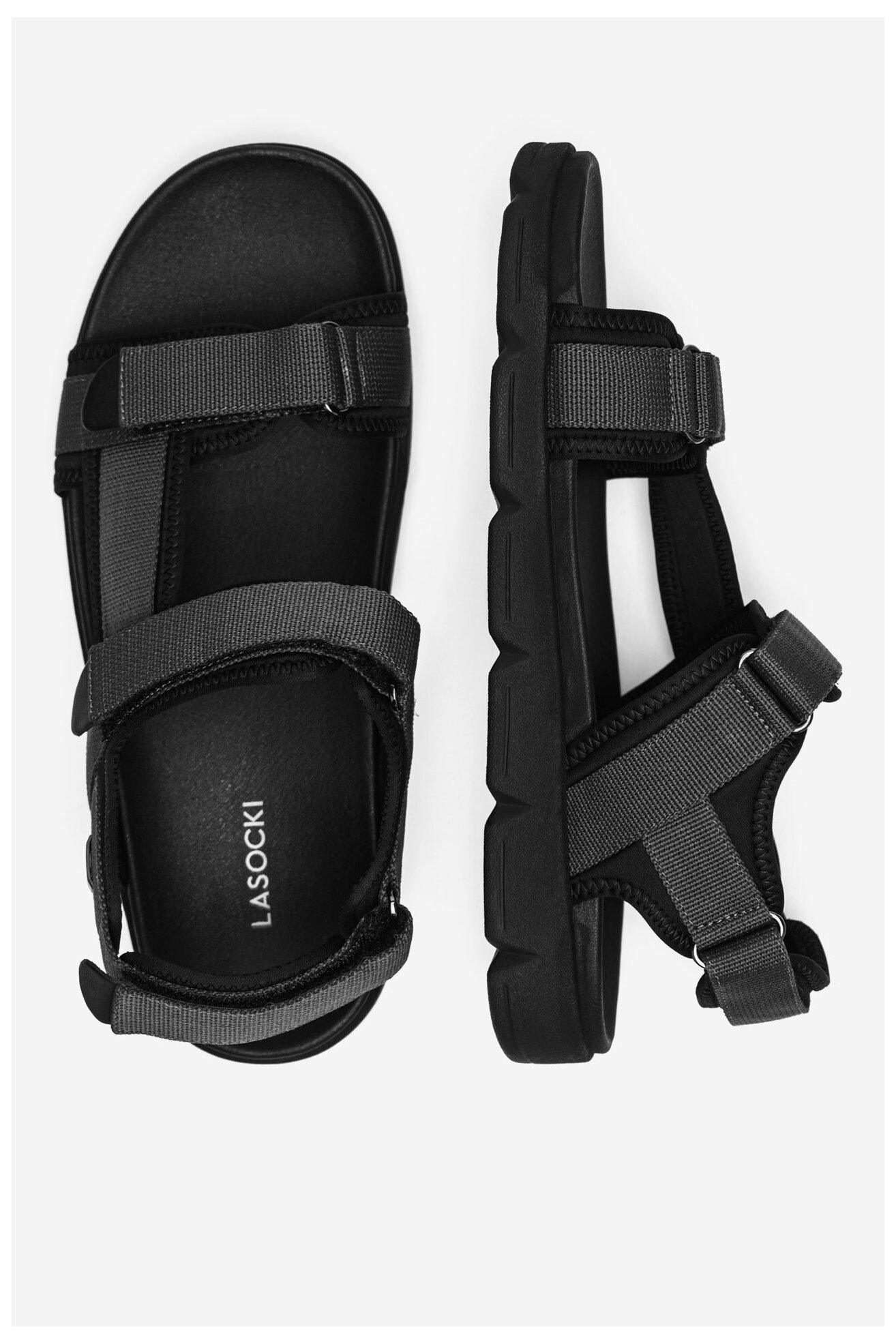 Sandały Lasocki EZRA-01 MI25 Szary