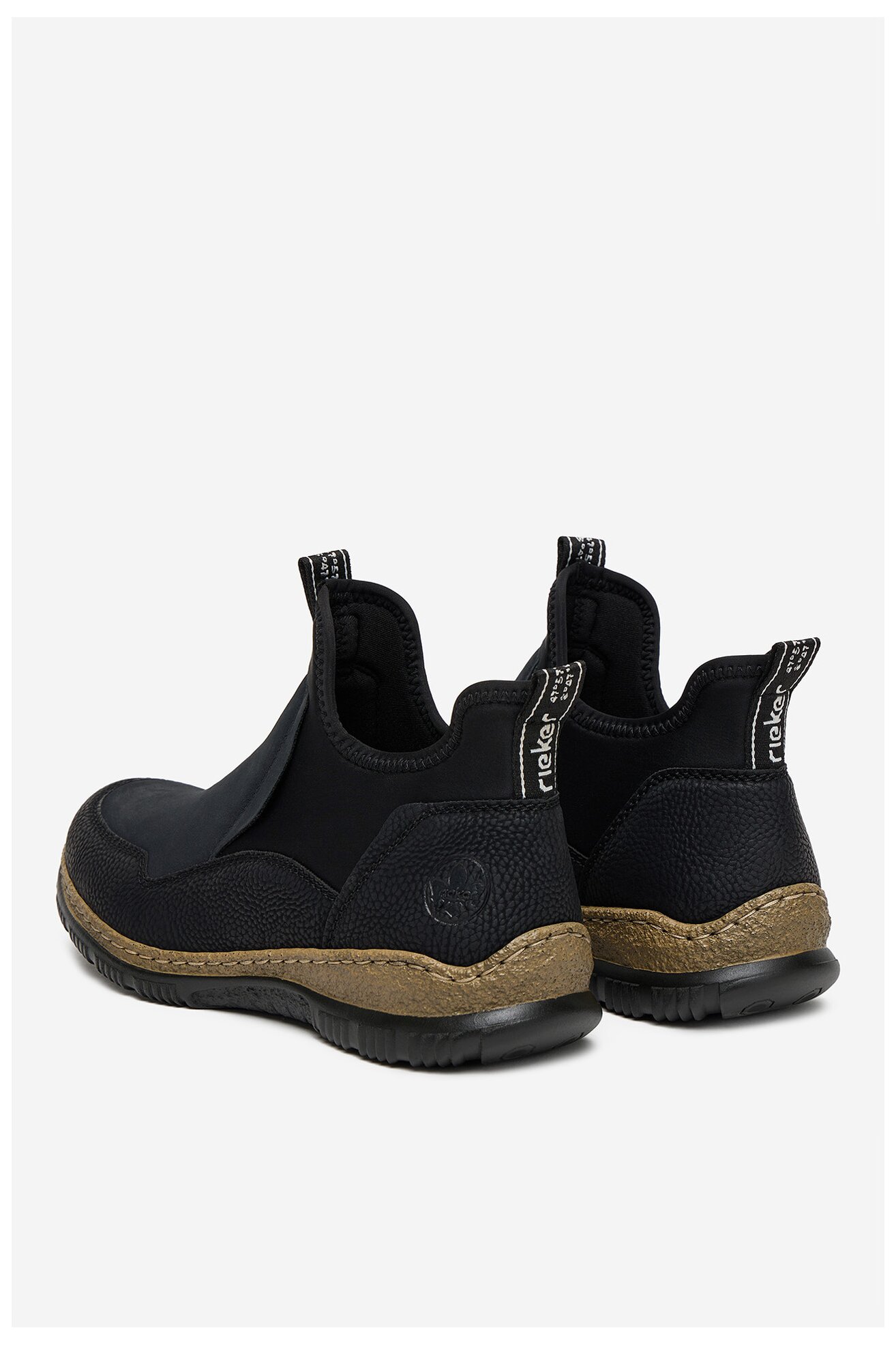 Félcipő Rieker N3275-00 FEKETE