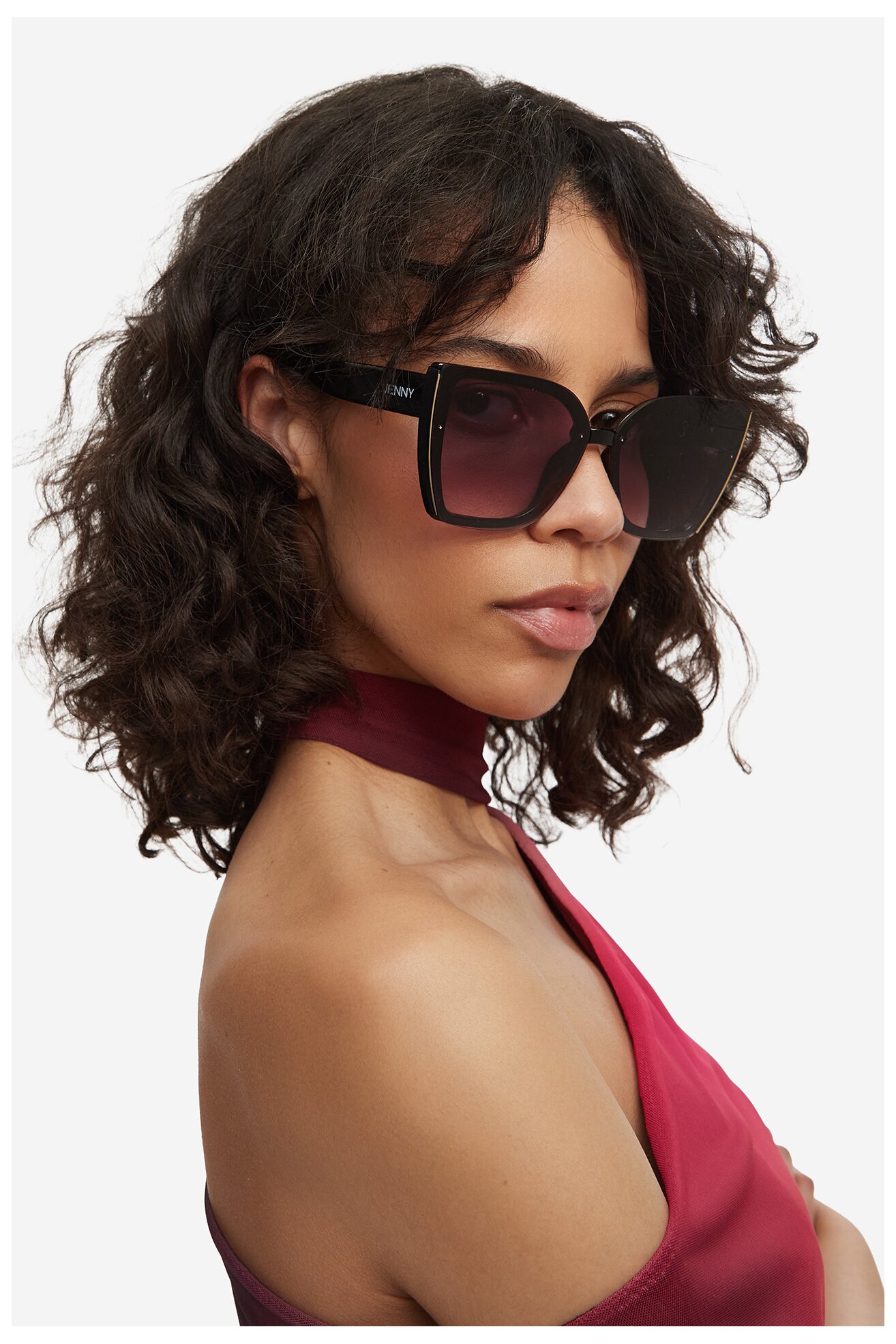 Okulary damskie Jenny WB-4WF-009-SS26R Czarny
