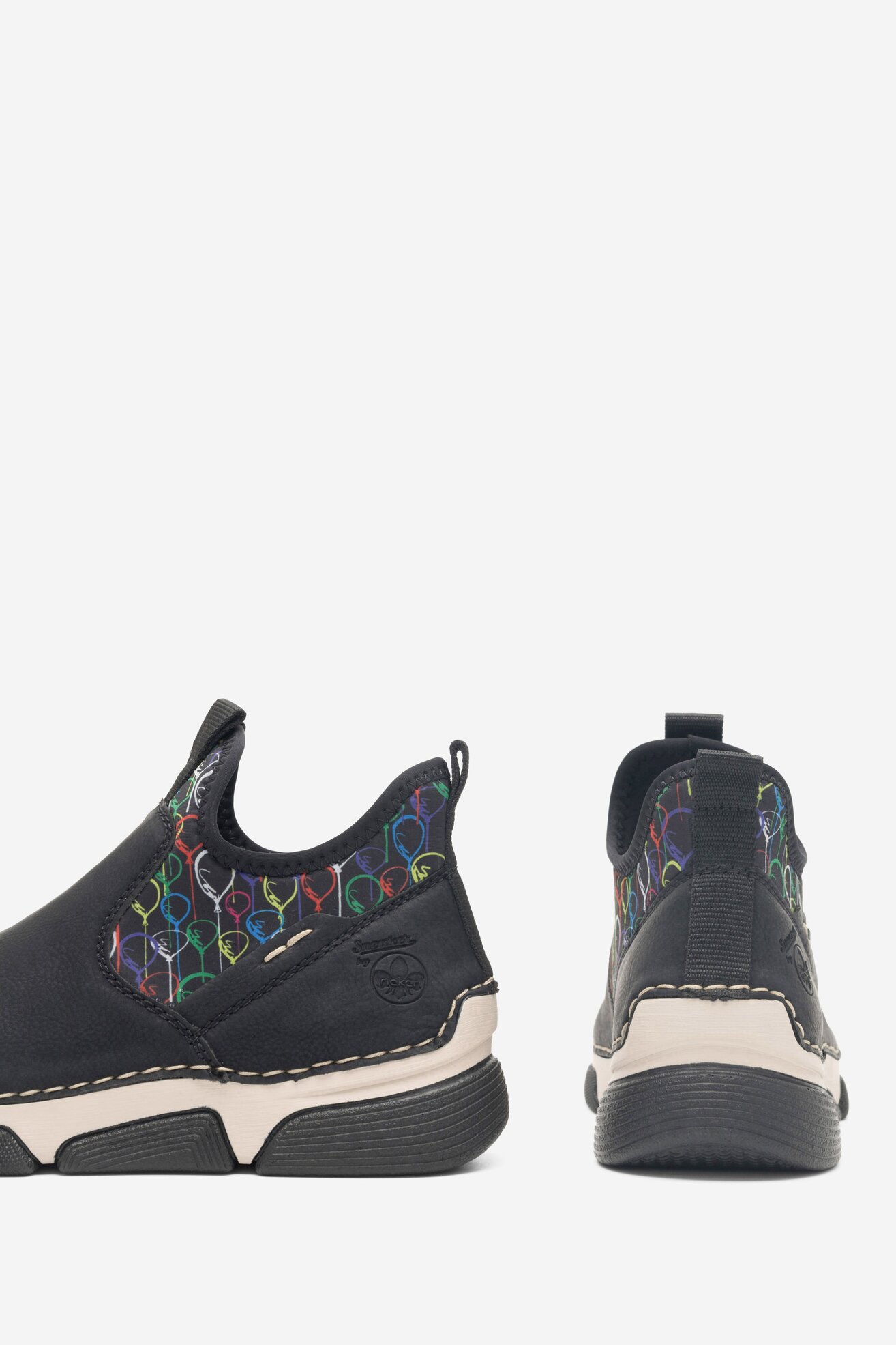 Ghete Rieker 45957-00 NEGRU