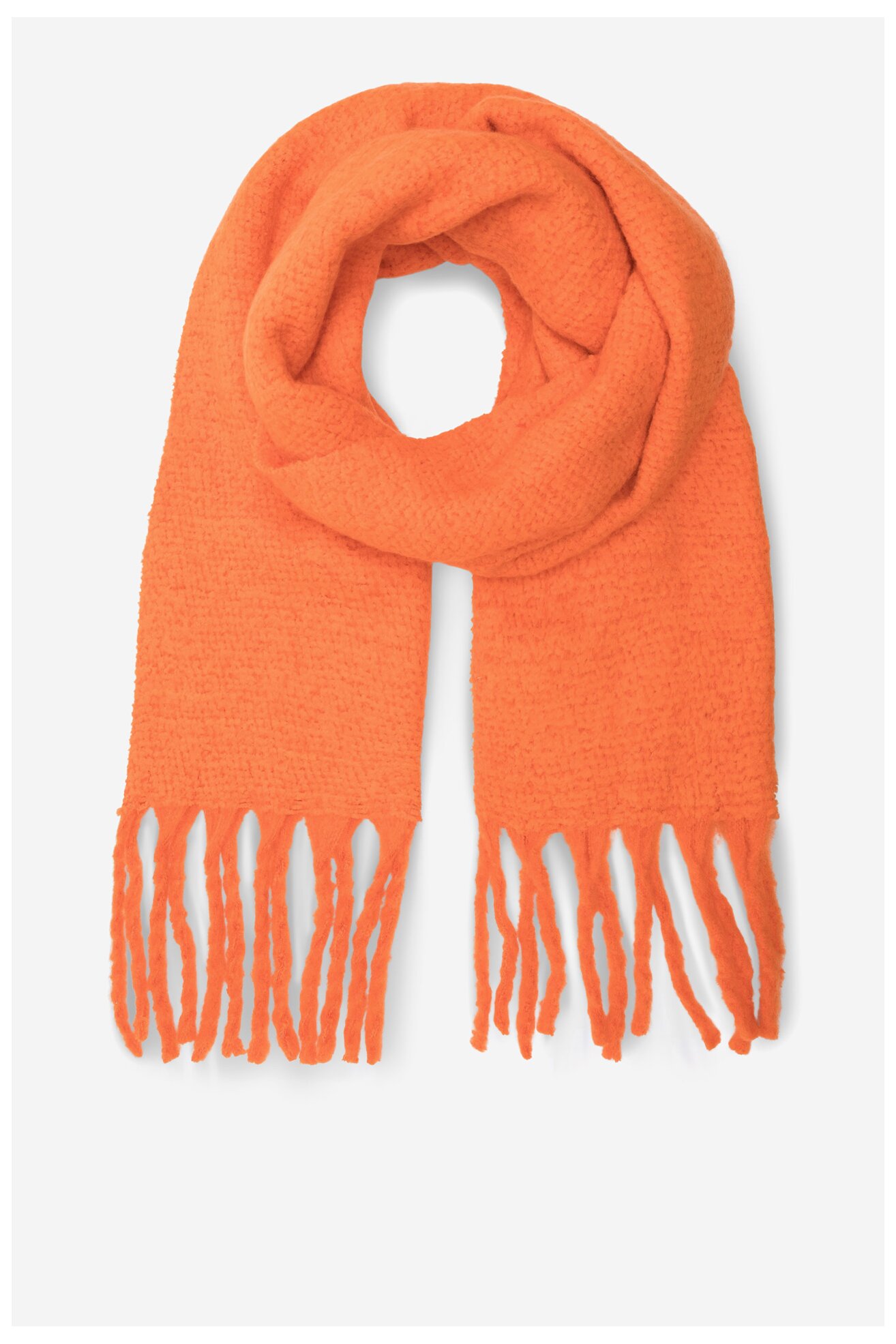 Szalik damski Jenny Fairy 4W4-011-AW23 Pomarańczowy