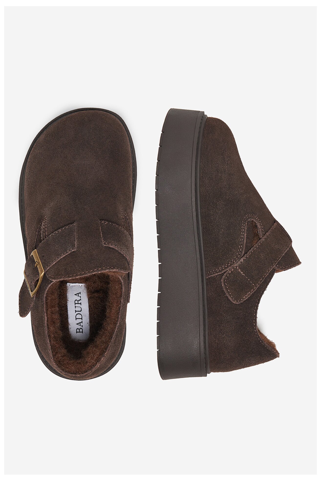 Половинки обувки Badura EO HY669015S-1 КАФЯВ