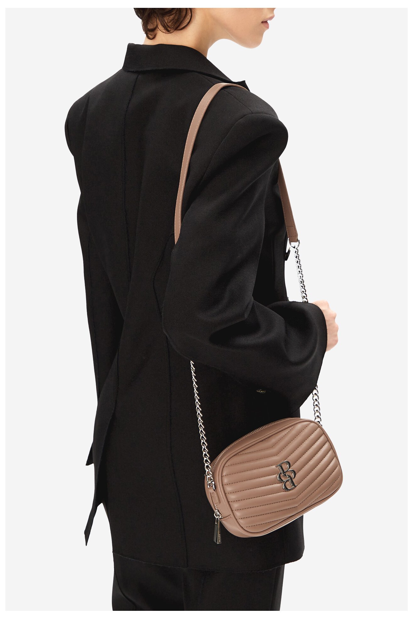 Geantă de mână Badura C-ADALINE-LDA7978 BEJ ÎNCHIS