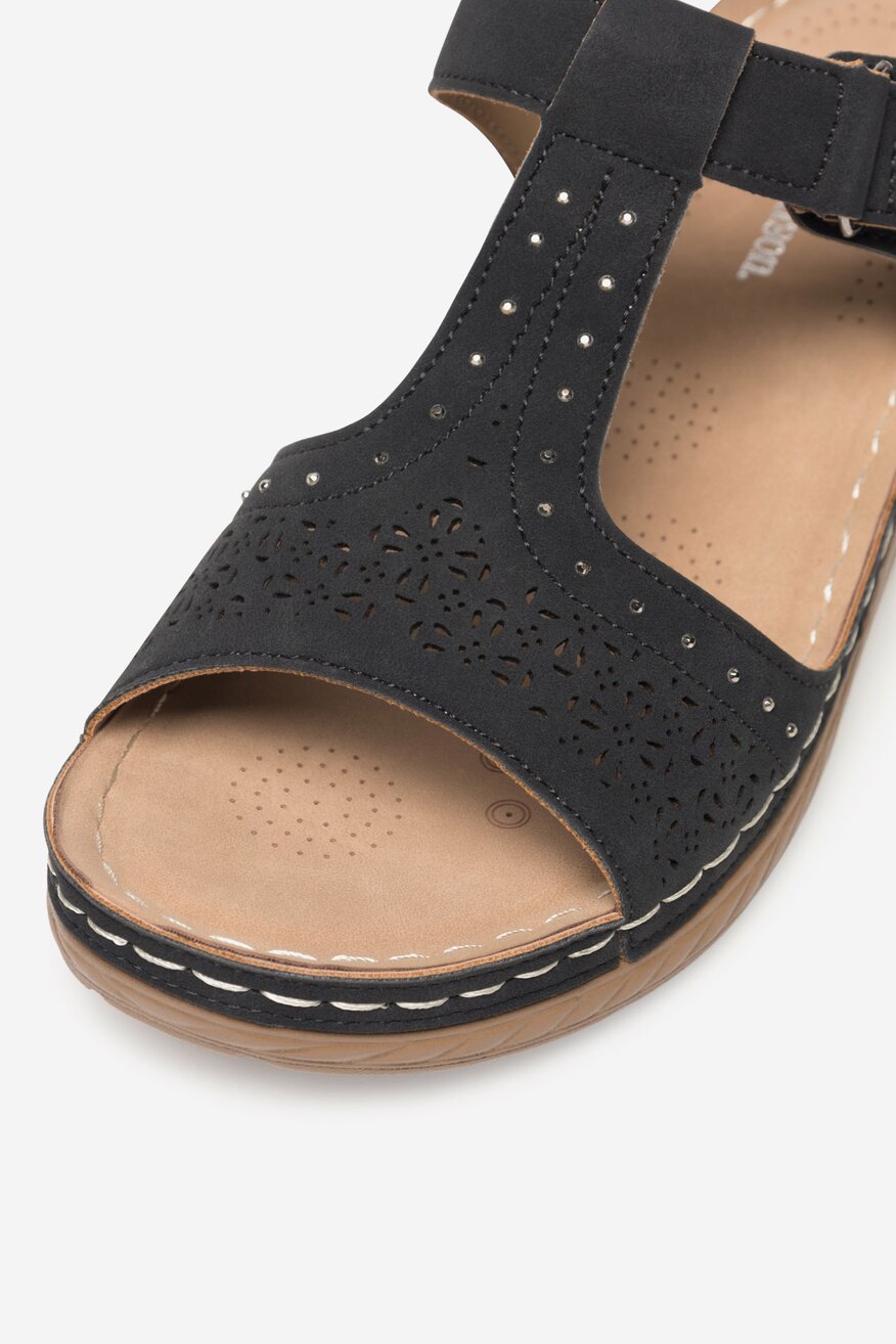 
                Szandál Clara Barson FEKETE - 5905588637318