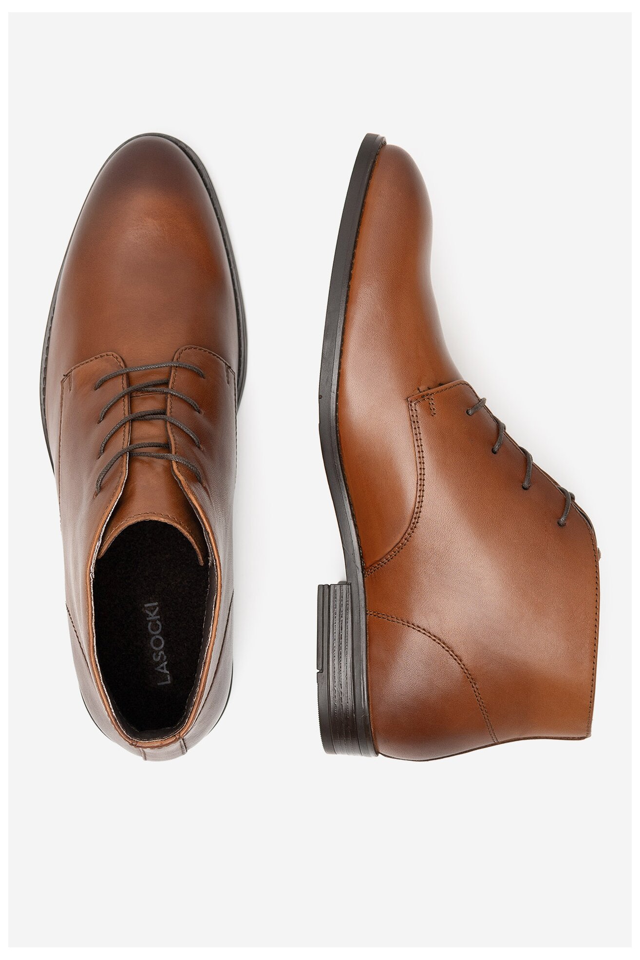 Duboke cipele Lasocki ROYAL-11 MI08 BRAON