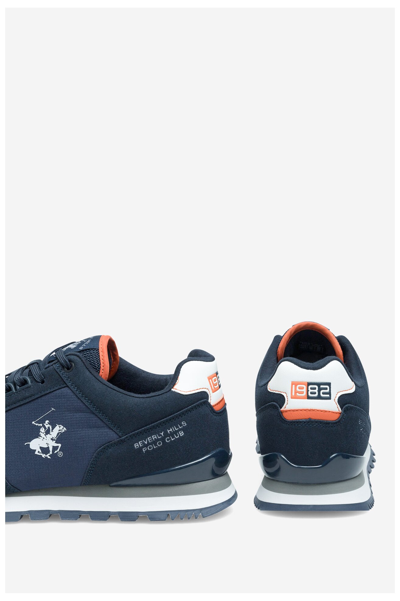Sneakers Beverly Hills Polo Club MP07-01450-04B Granatowy