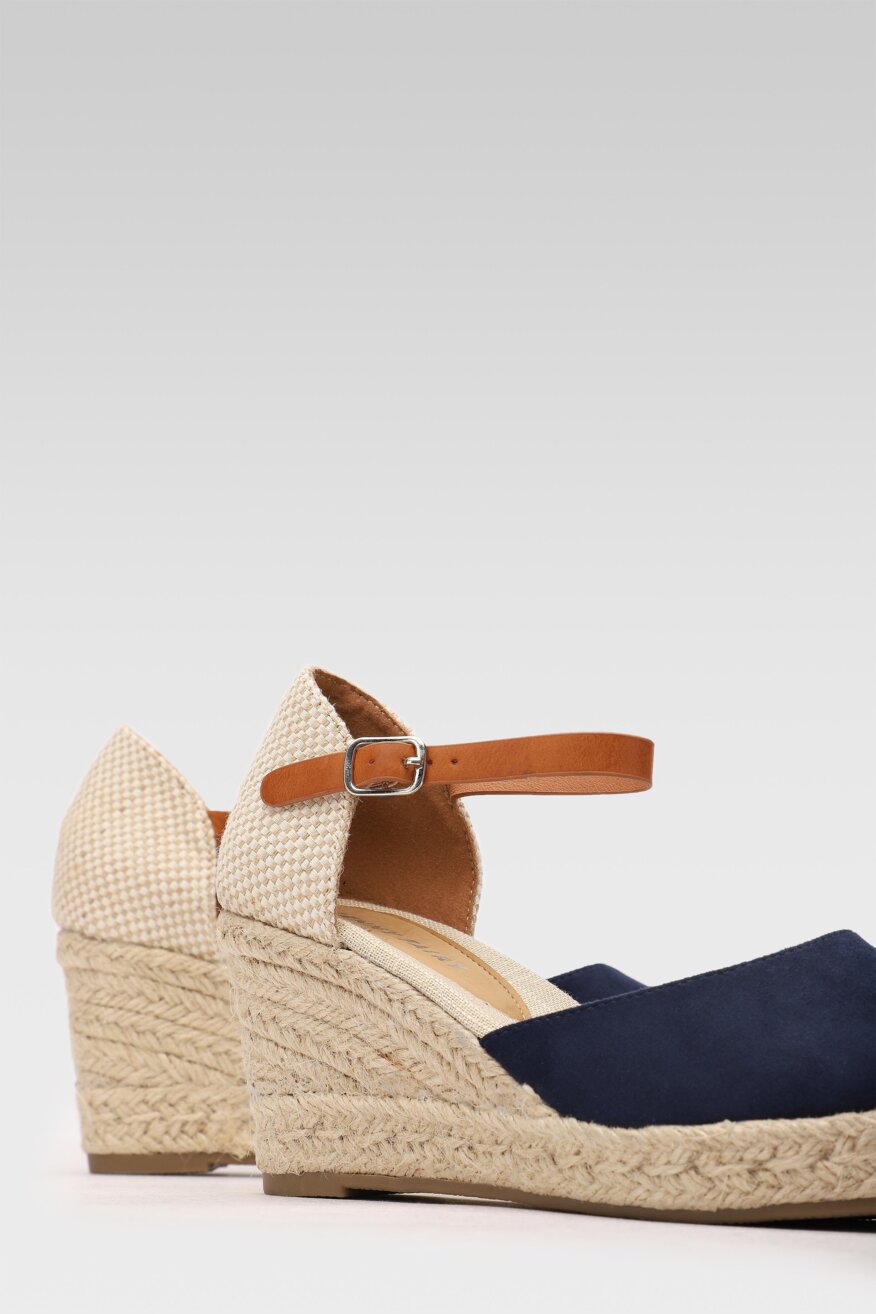 
                Jenny Fairy - Espadryle na koturnie boho - 5903698414492