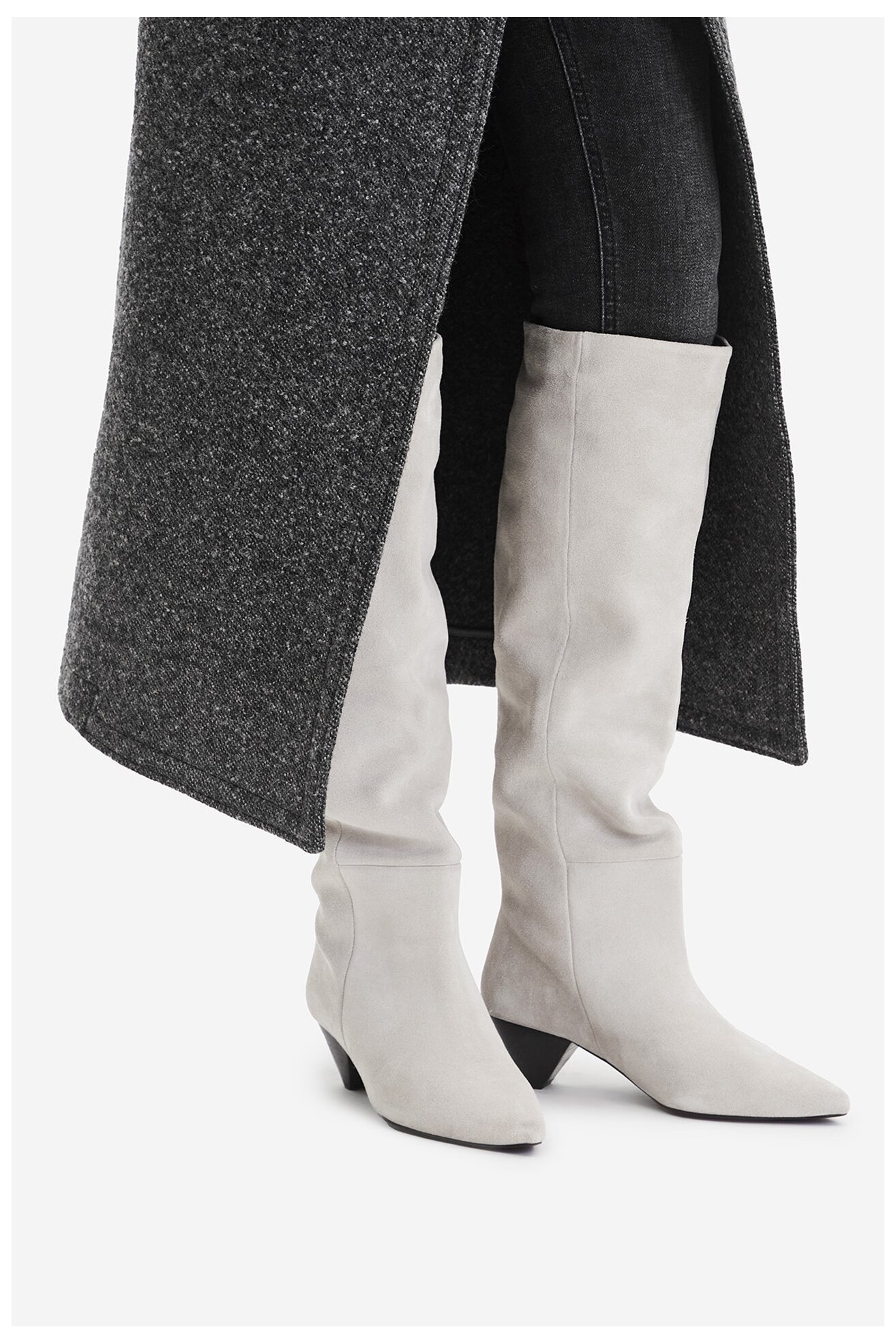 Cizme Badura EO-APRIL-123433 GRI DESCHIS