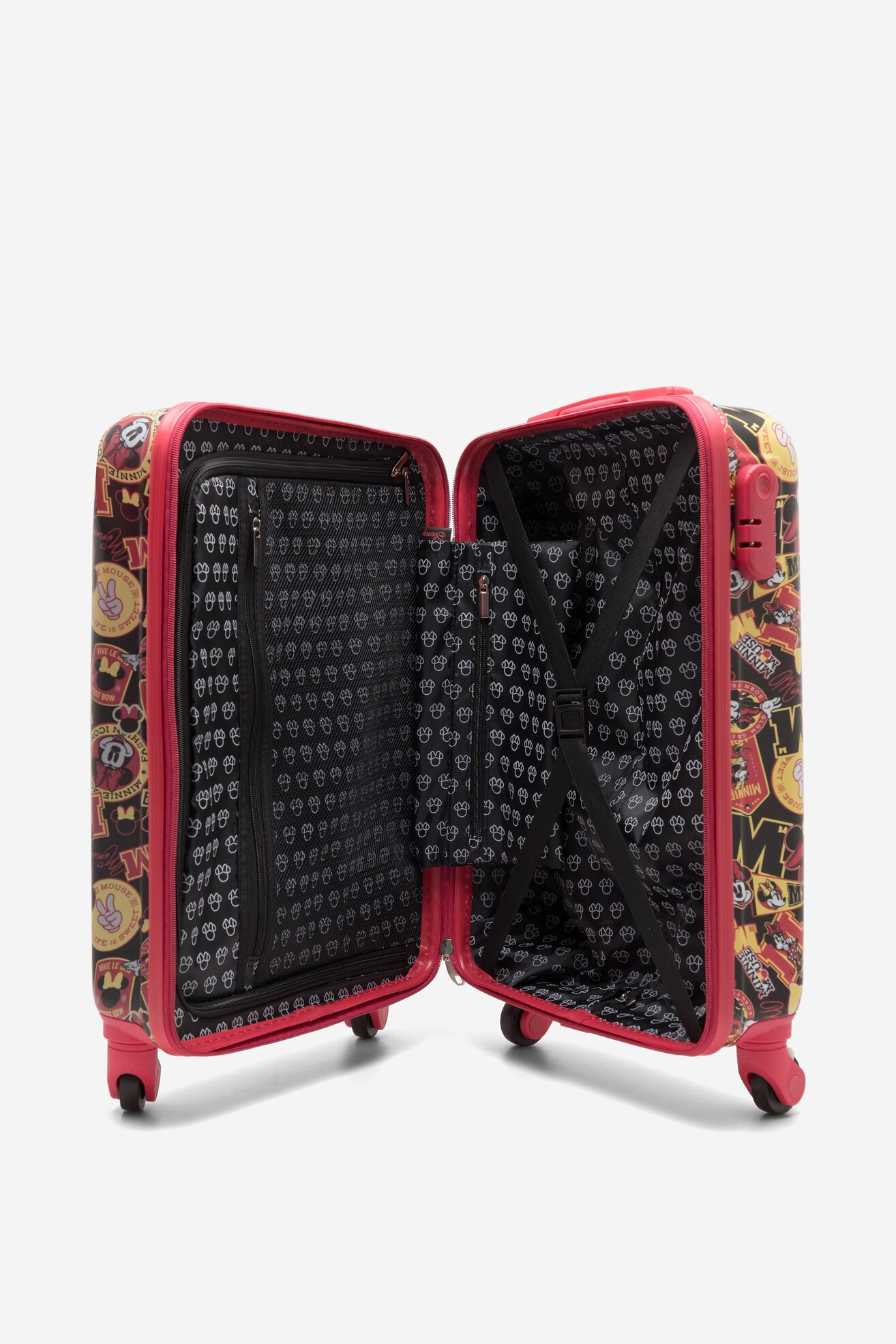 Walizka Minnie Mouse ACCCS-AW23-128DSTC-S Czerwony