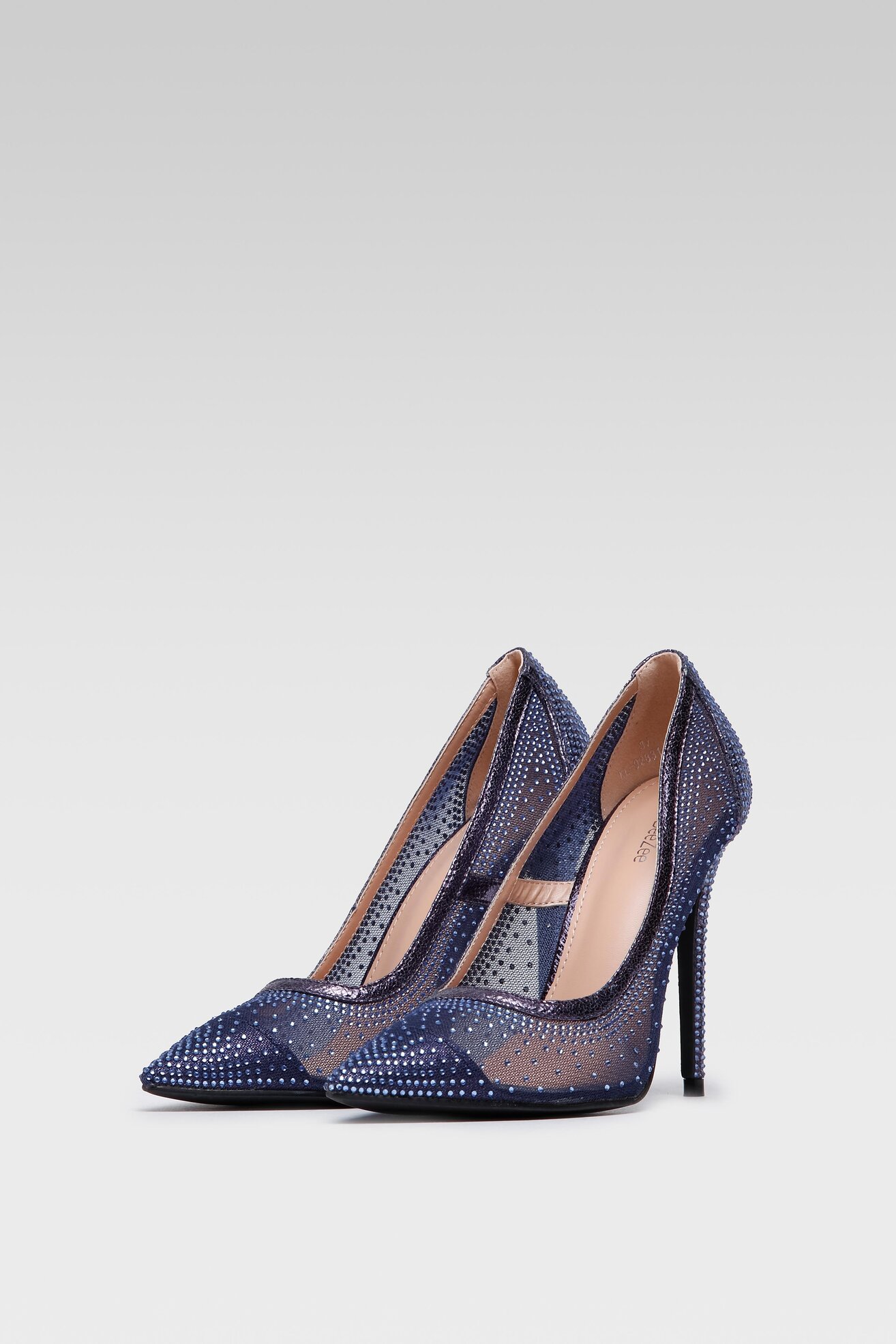 Czółenka DeeZee KL-92831-822 Granatowy