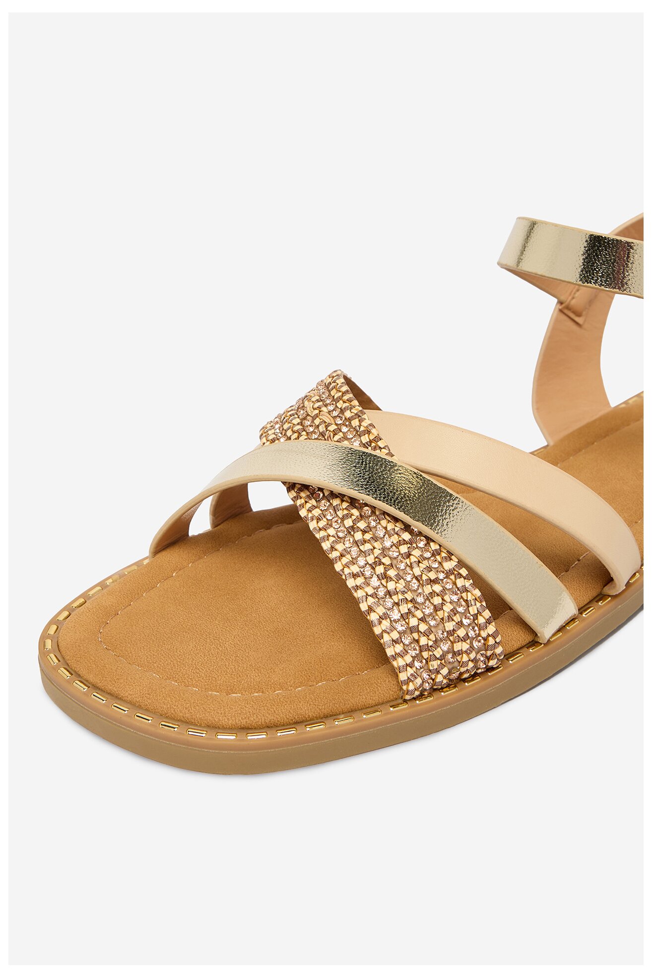 Sandały Jenny CEO-M-F9011-YLD Beżowy