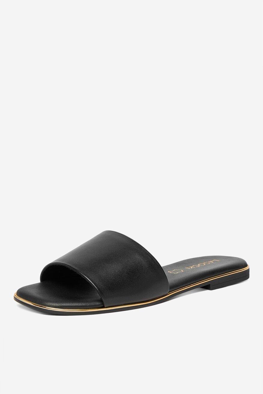 
                Lasocki - Klapki skórzane - 5906751931158