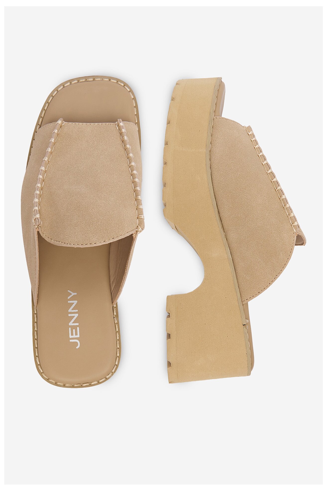 Klapki Jenny CEO-LB-G9338A Beżowy