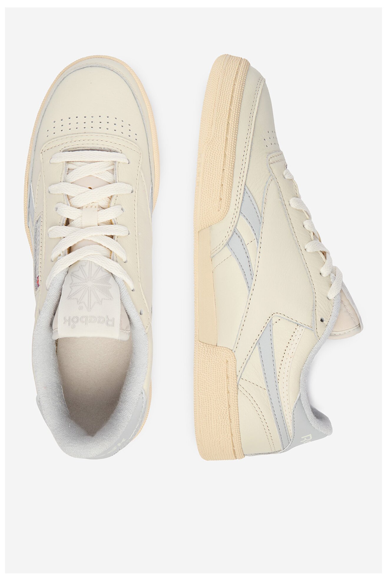 Obuwie sportowe Reebok EO-CLUB C REVENGE VINTAGE 100233963 Kremowy