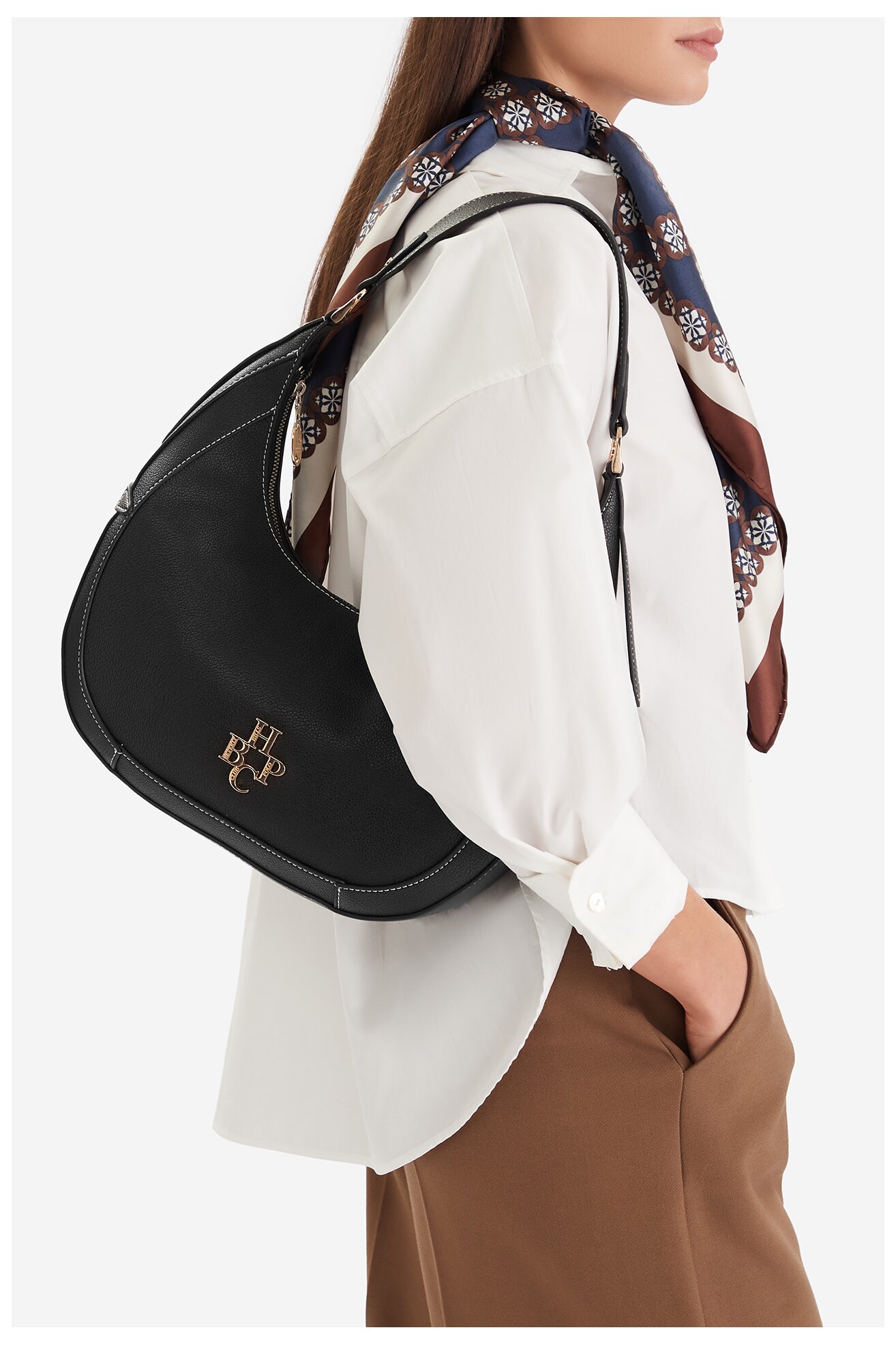 Torebka Beverly Hills Polo Club CEO-BHPC-C-023-09 Czarny